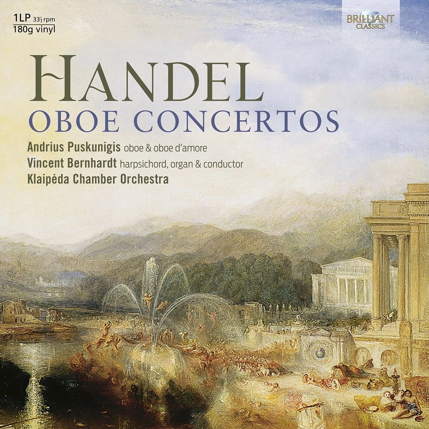 Georg Friedrich Händel: Oboenkonzerte (180g)  LP