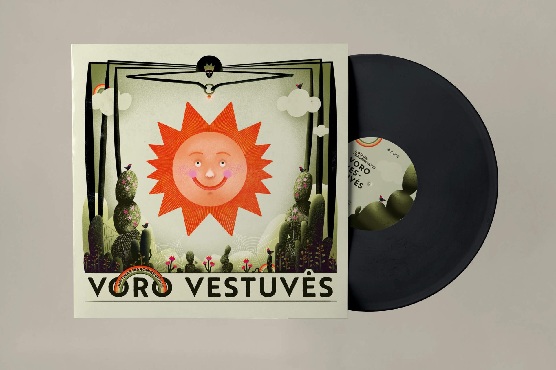 Justinas Marcinkevičius: Voro vestuvės LP