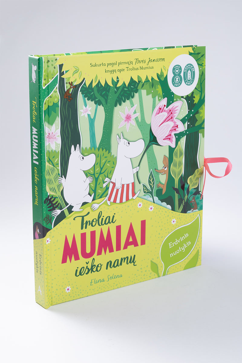 Troliai Mumiai ieško namų. Erdvinė knyga