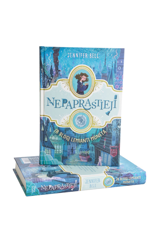 Nepaprastieji ir blogį lemianti moneta knyga iš Alma Littera