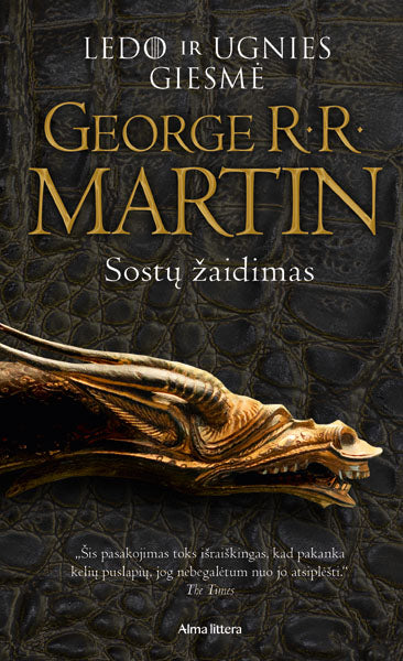 Ledo ir ugnies giesmė #1 Sostų žaidimas