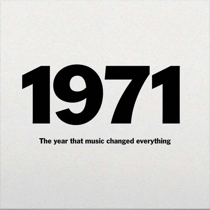 Various: 1971 - The Year That Music Changed Everything 2LP