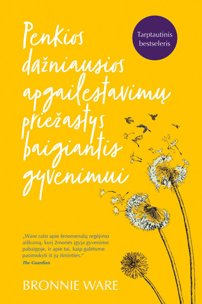 Penkios dažniausios apgailestavimų priežastys baigiantis gyvenimui