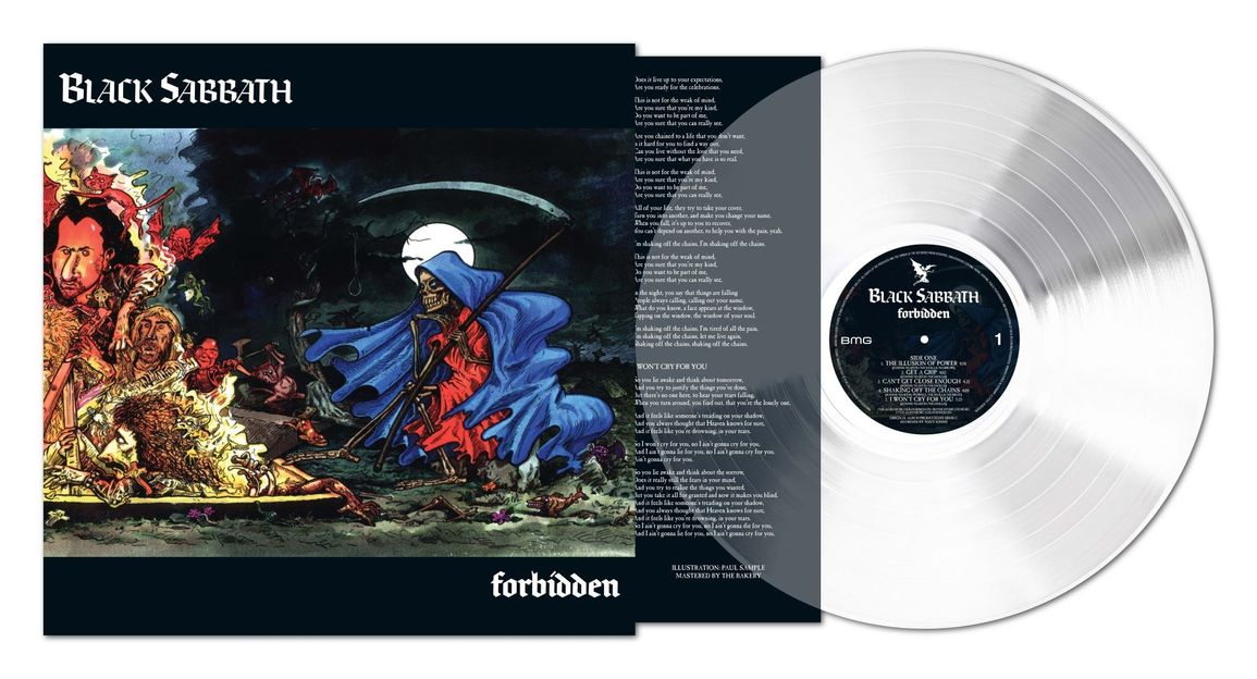 Black Sabbath: Forbidden (2024 Remaster) (Limited Edition) (Ultra Clear Vinyl) - LP