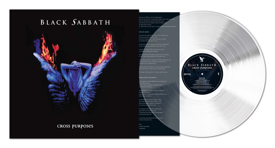 Black Sabbath: Cross Purposes (2024 Remaster) (Limited Edition) (Ultra Clear Vin yl) - LP
