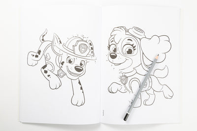 Šunyčiai patruliai. Laikas žaisti! Spalvink ir junk taškus