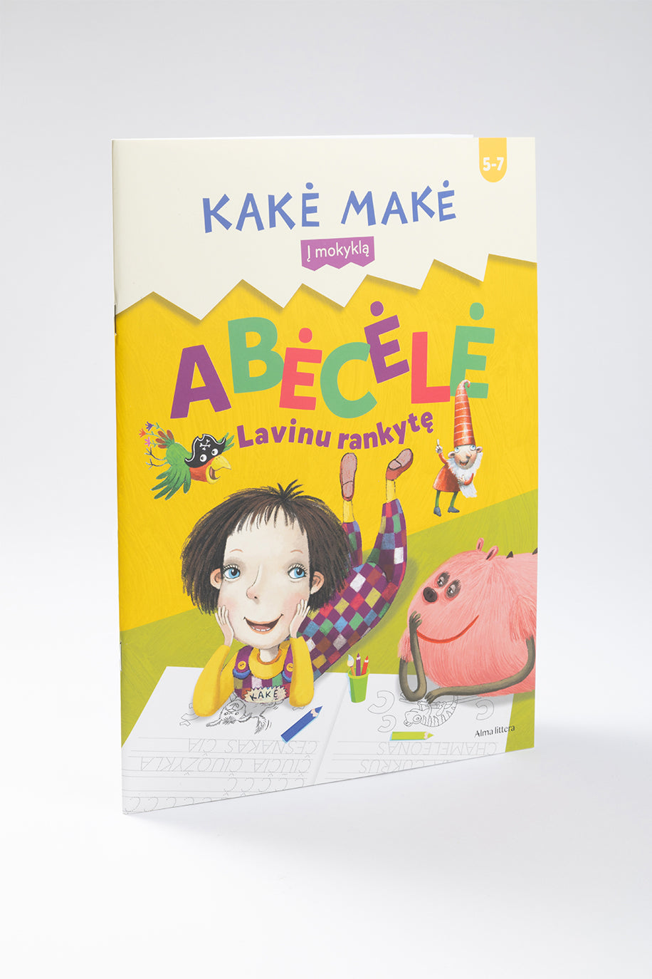 Kakė Makė. Abėcėlė. Lavinu rankytę