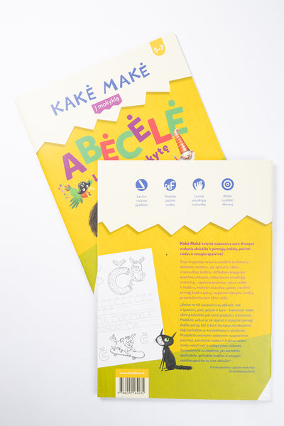 Kakė Makė. Abėcėlė. Lavinu rankytę