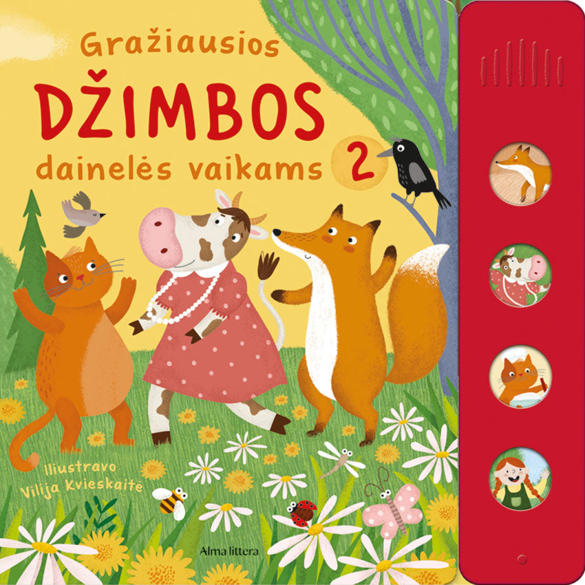 Gražiausios Džimbos dainelės vaikams 2