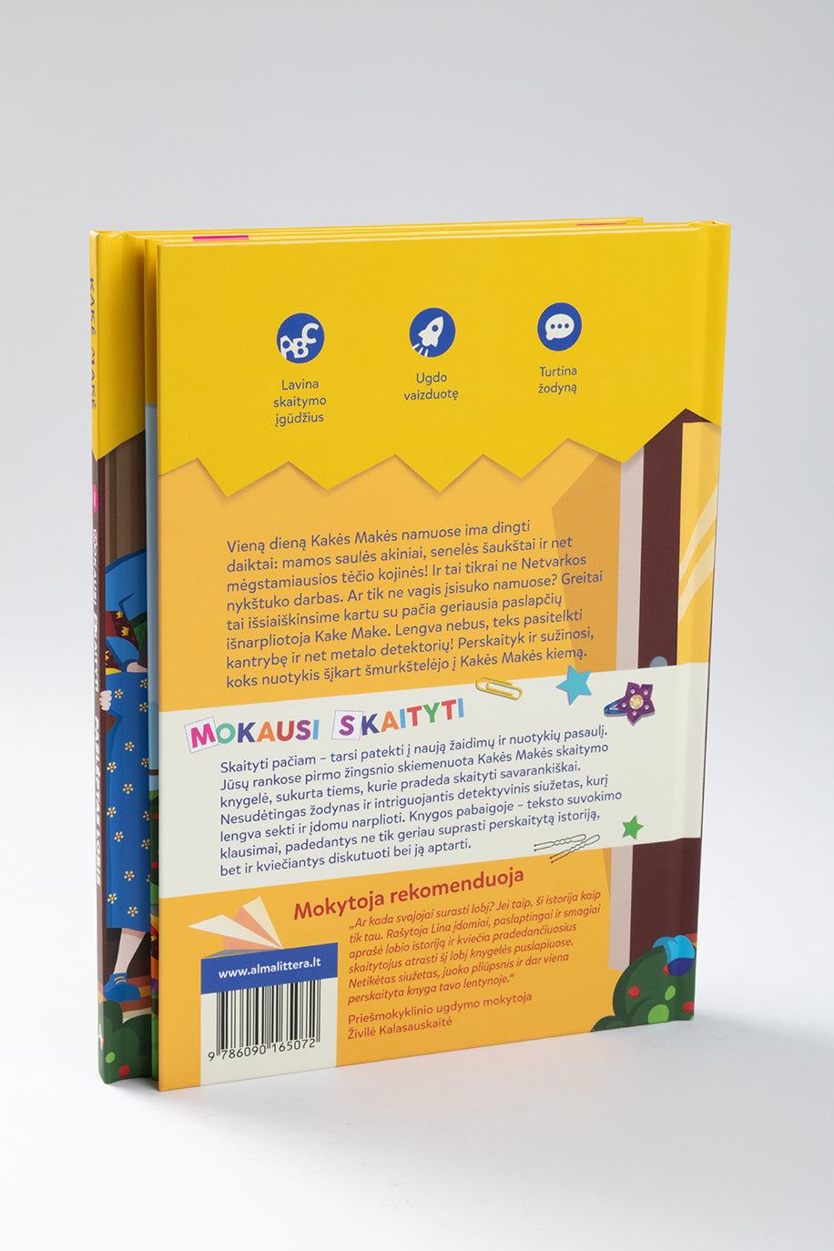 Kakė Makė. Mokausi skaityti. Paslėptas lobis. Pirmas žingsnis