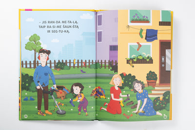 Kakė Makė. Mokausi skaityti. Paslėptas lobis. Pirmas žingsnis