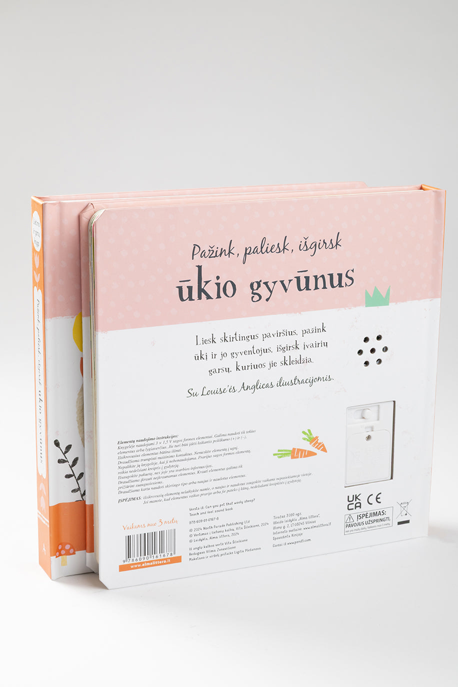 Pažink, paliesk, išgirsk ūkio gyvūnus