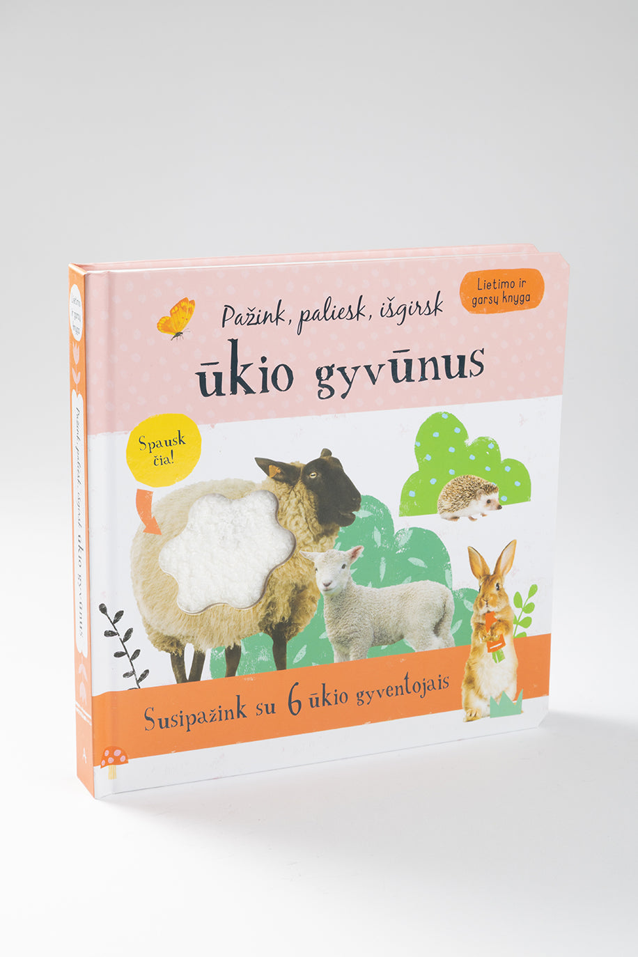 Pažink, paliesk, išgirsk ūkio gyvūnus