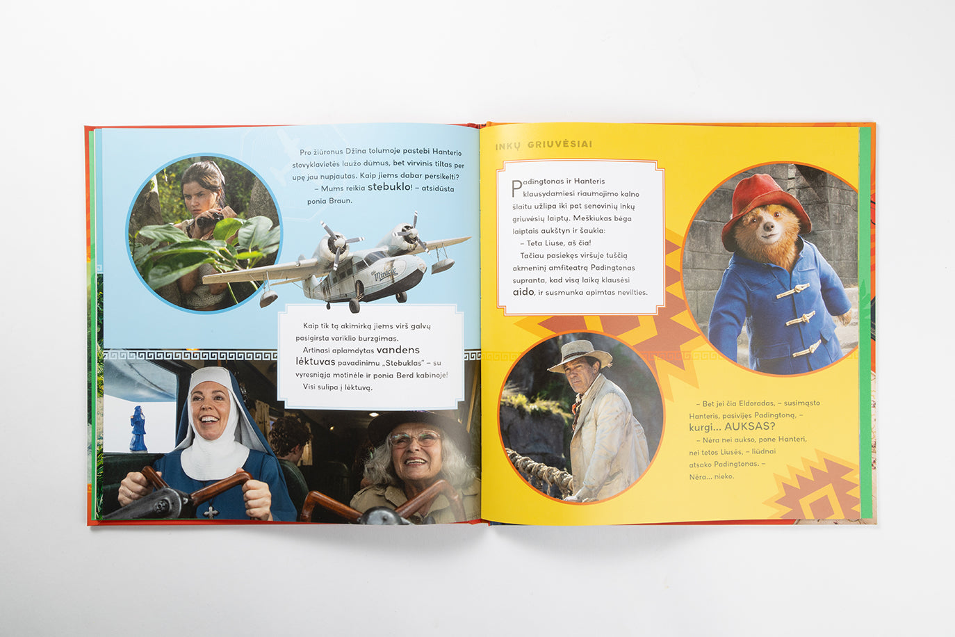 Meškiuko Padingtono nuotykiai Peru. Paveikslėlių knyga