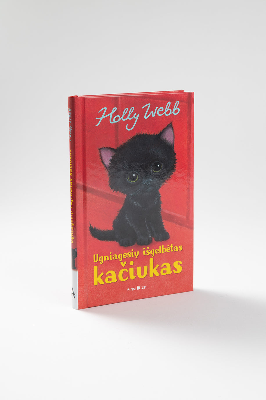 Ugniagesių išgelbėtas kačiukas