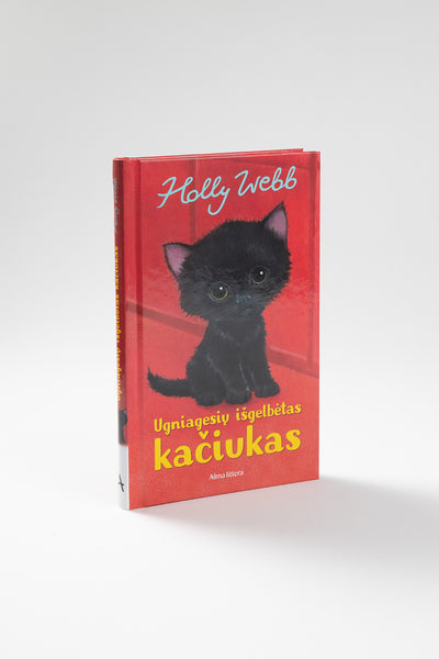 Ugniagesių išgelbėtas kačiukas