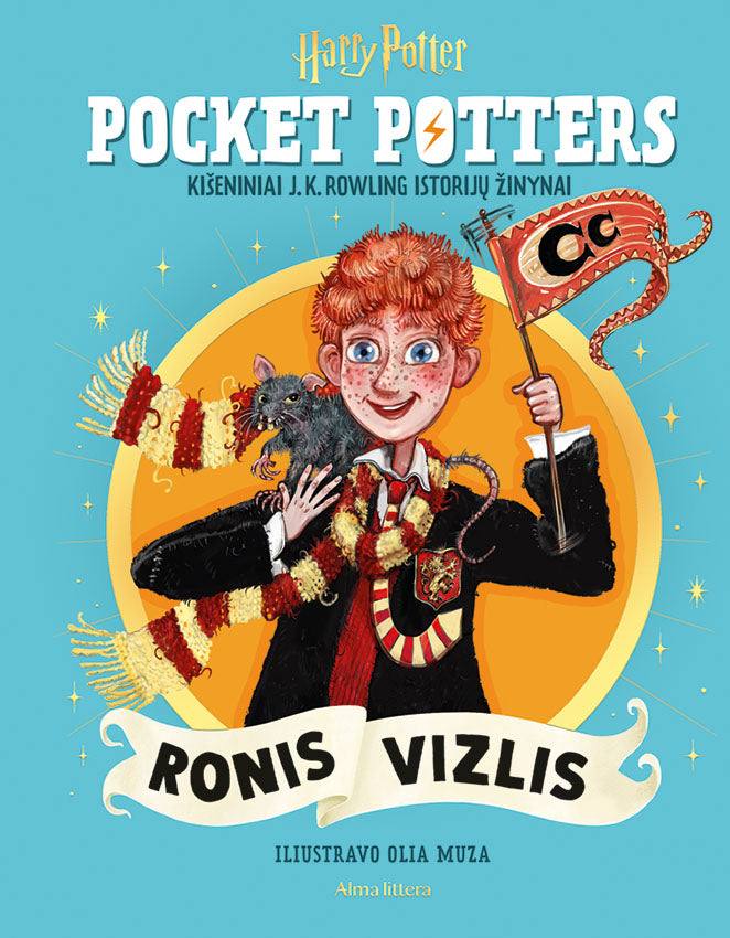 Ronis Vizlis. Pocket Potters. Kišeniniai J. K. Rowling istorijų žinynai
