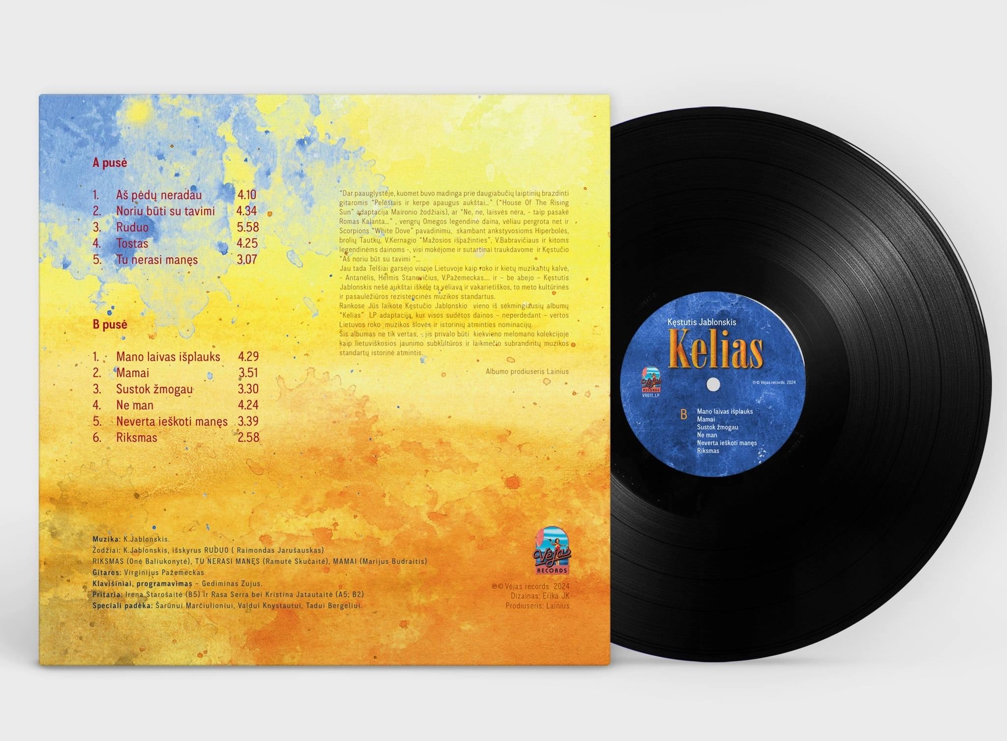 Kęstutis Jablonskis - Kelias (Best) LP