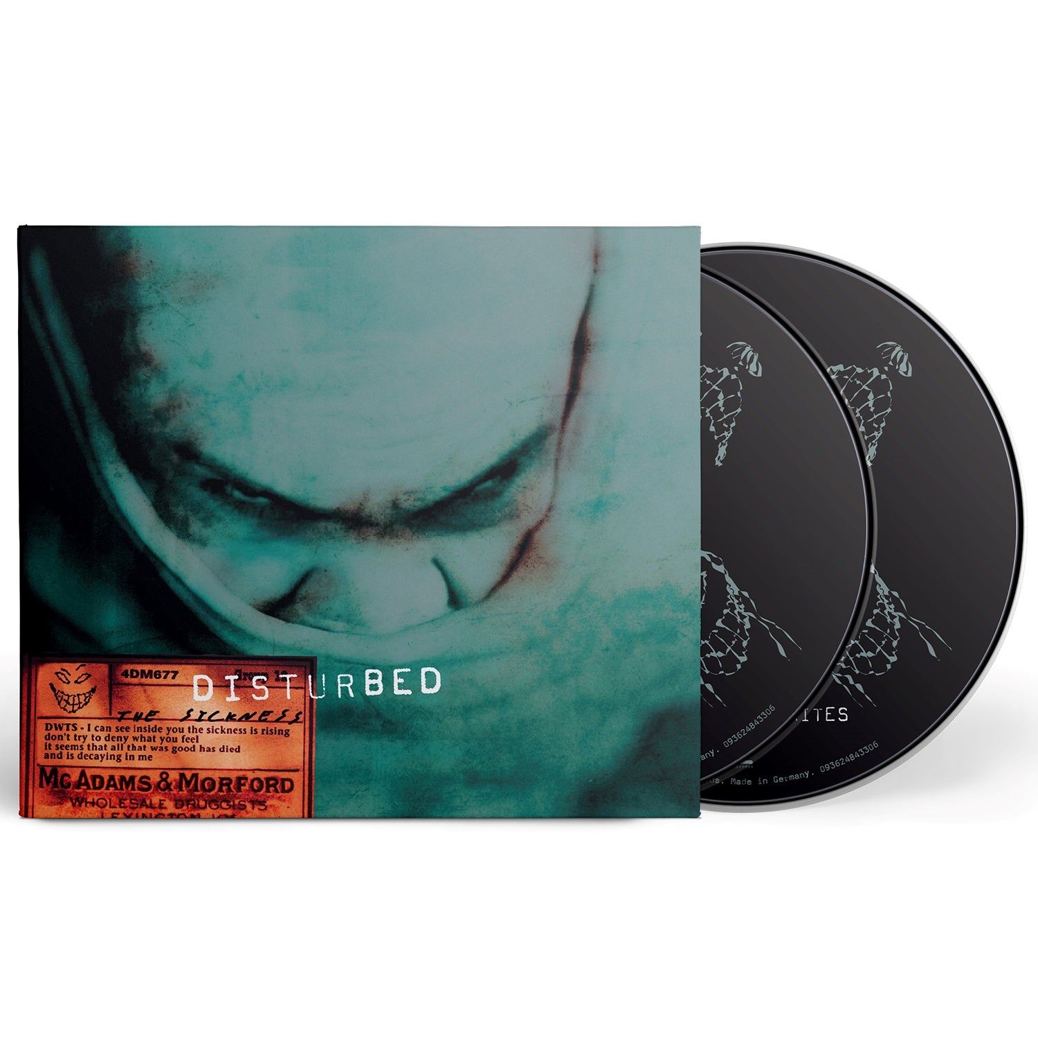 Disturbed: The Sickness (25th Anniversary Edition) Limited Green LP
