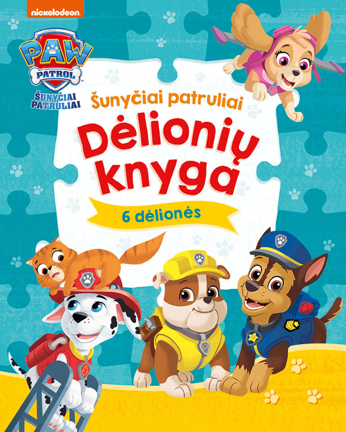 Šunyčiai patruliai. Dėlionių knyga