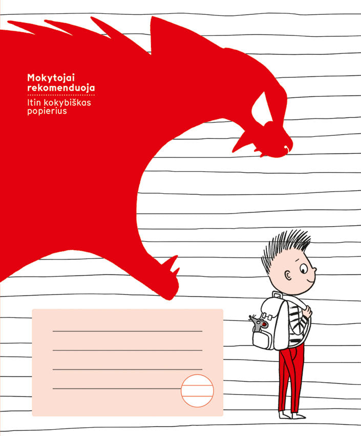 Sąsiuvinis Neatlikau namų darbų, 36 l., linijomis