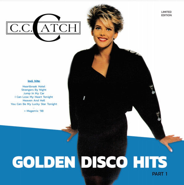 C.C.CATCH: Golden Disco Hits - LP (Blue Vinyl)