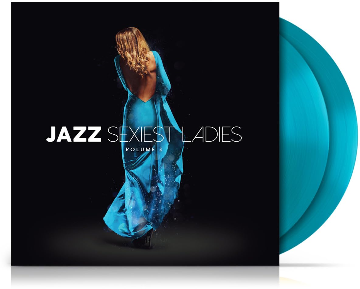 Jazz Sexiest Ladies Volume 3 - Various (Blue Vinyl) - 2LP