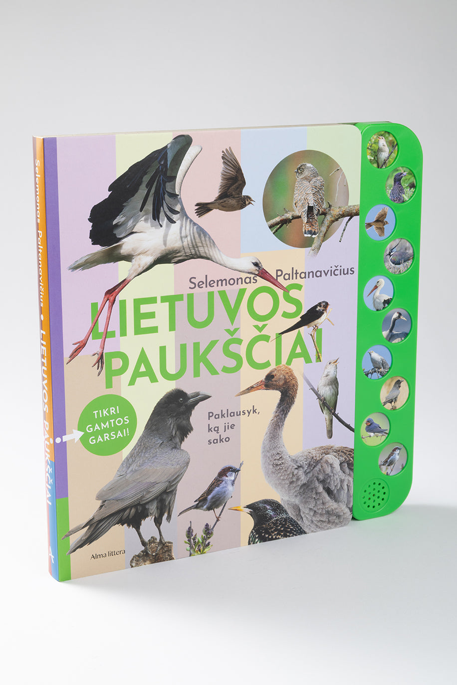 Lietuvos paukščiai. Su tikrais gamtos garsais