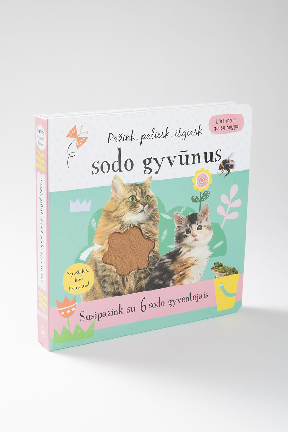 Pažink, paliesk, išgirsk sodo gyvūnus