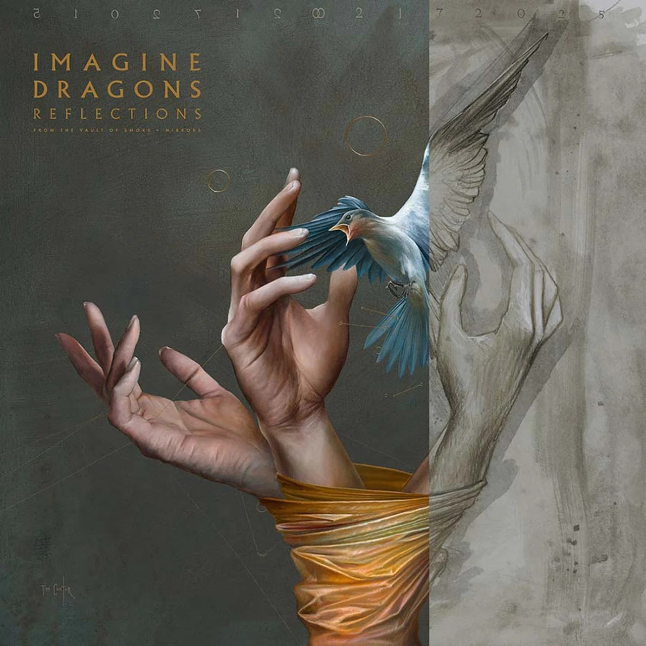 Imagine Dragons: Reflections (From The Vault Of Smoke + Mirrors LP) (Ocean Blue Marbled Vinyl) - LP