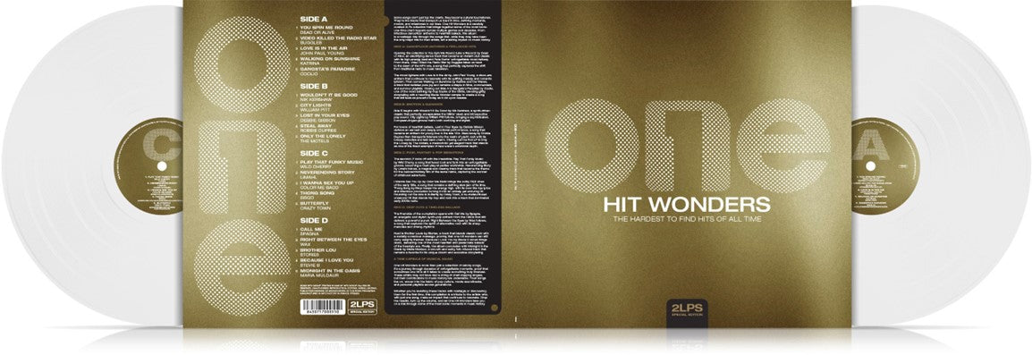 One Hit Wonders - Various - 2LP (White Vinyl)
