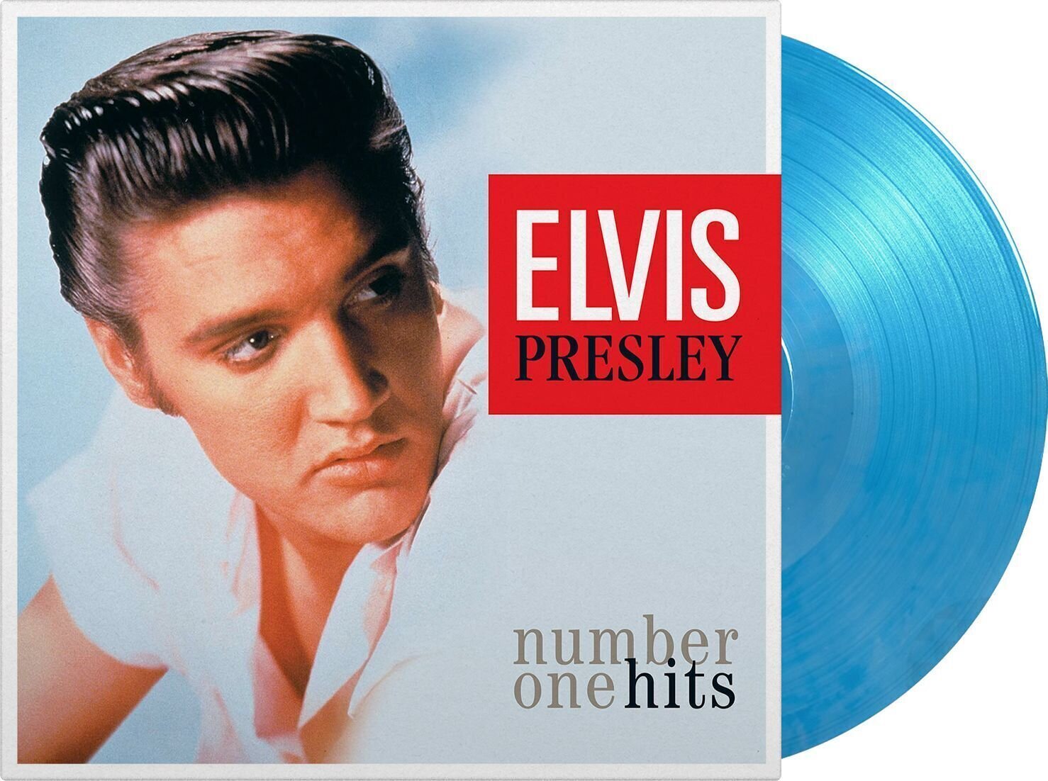 Elvis Presley: Number One Hits (crystal clear blue) LP