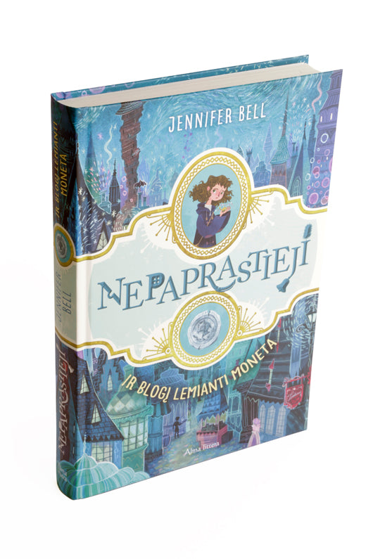 Nepaprastieji ir blogį lemianti moneta knyga iš Alma Littera