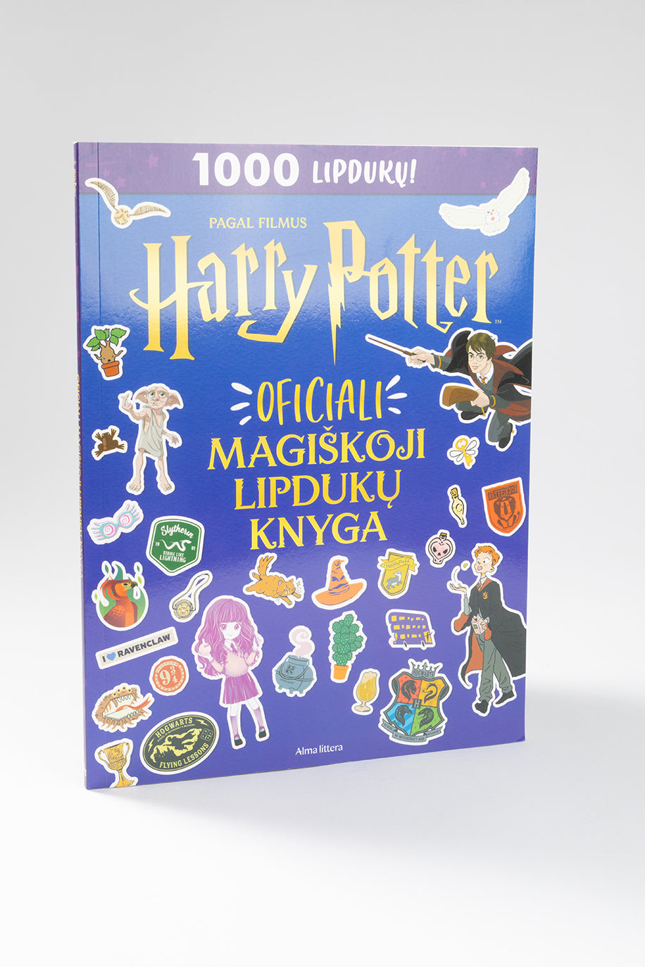 Haris Poteris. Oficiali magiškoji lipdukų knyga. 1000 lipdukų!