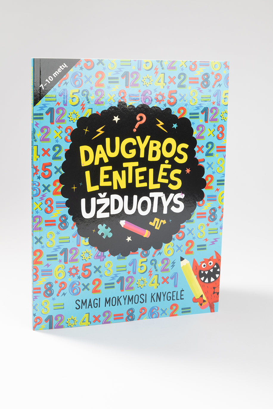 Daugybos lentelės užduotys