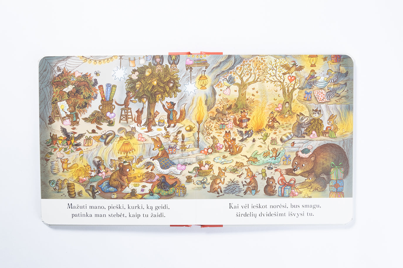 Rudojo lokiuko giria. Visada tave mylėsiu