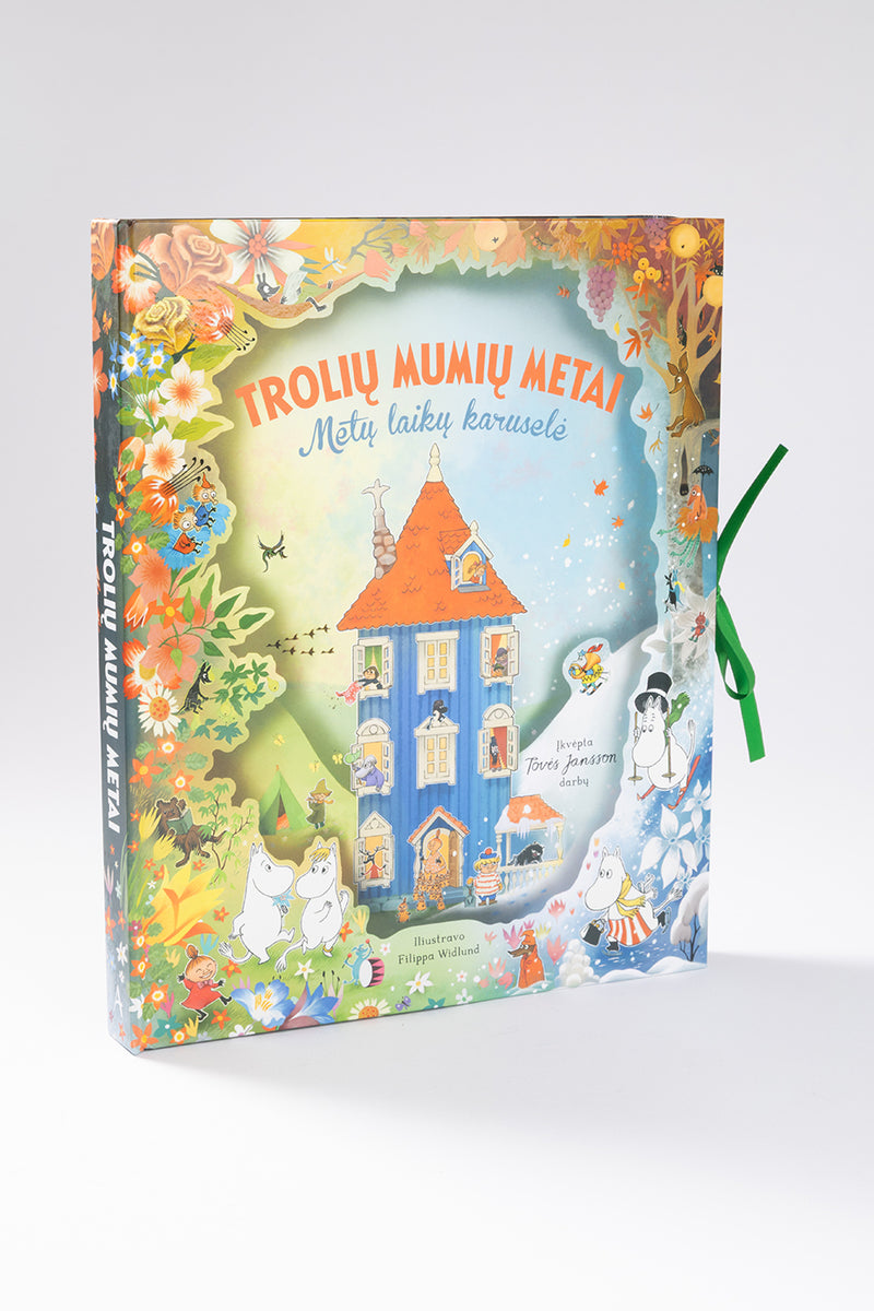 Trolių Mumių metai. Metų laikų karuselė. Erdvinė knyga