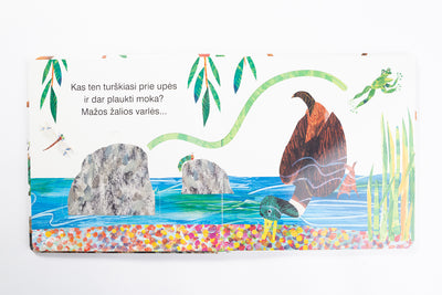 Labai alkanas vikšrelis. Slėpynės