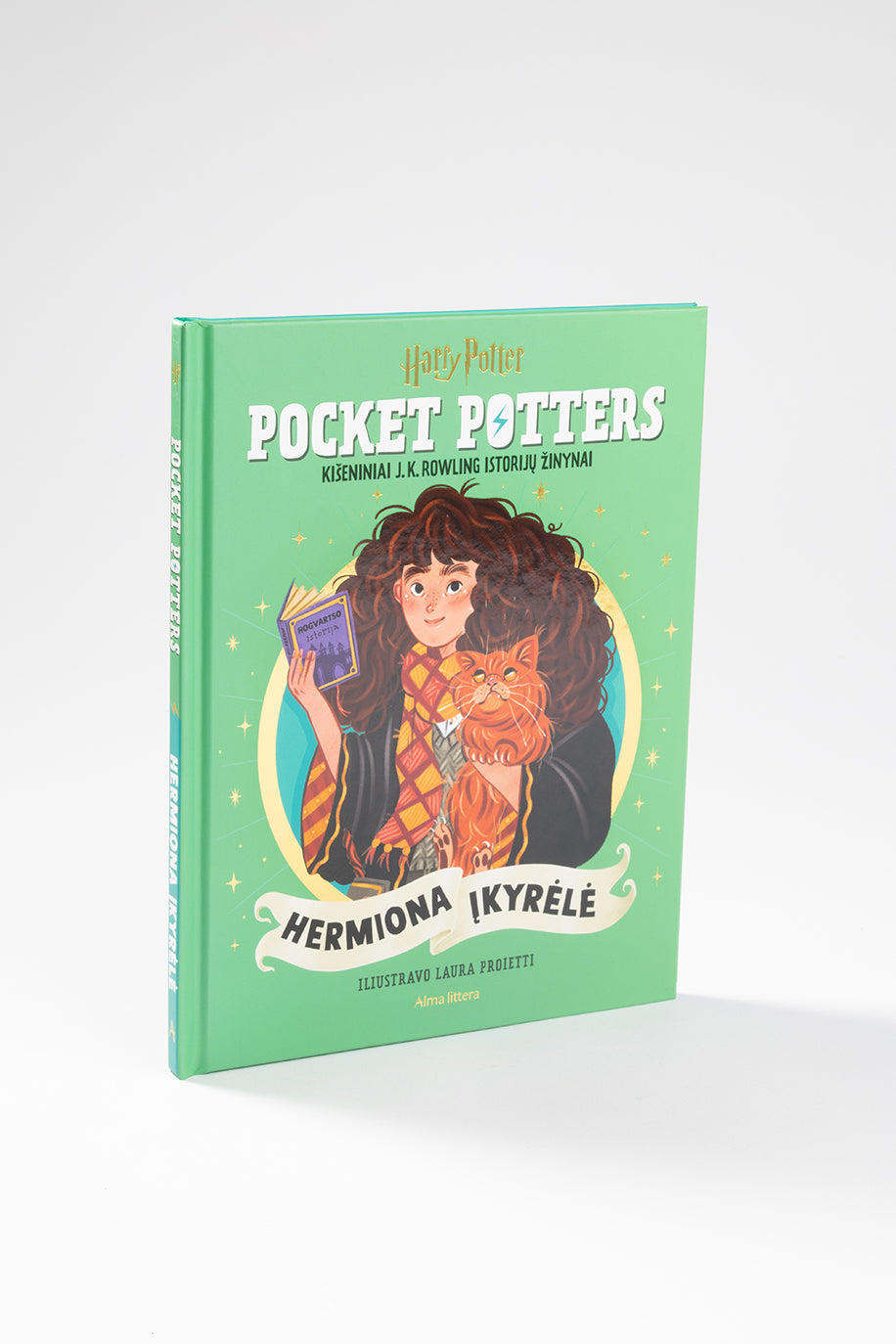Hermiona Įkyrėlė. Pocket Potters. Kišeniniai J. K. Rowling istorijų žinynai