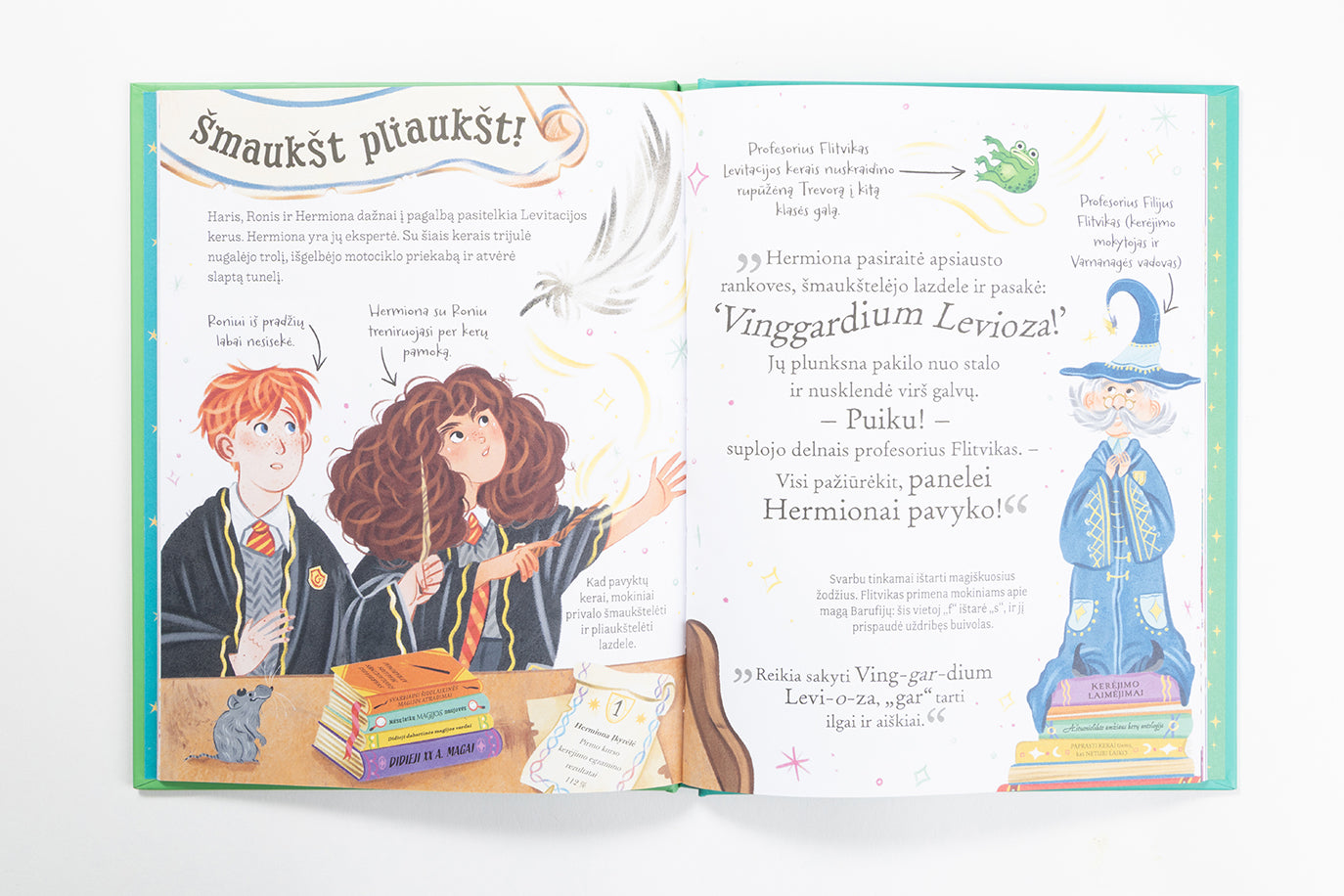 Hermiona Įkyrėlė. Pocket Potters. Kišeniniai J. K. Rowling istorijų žinynai