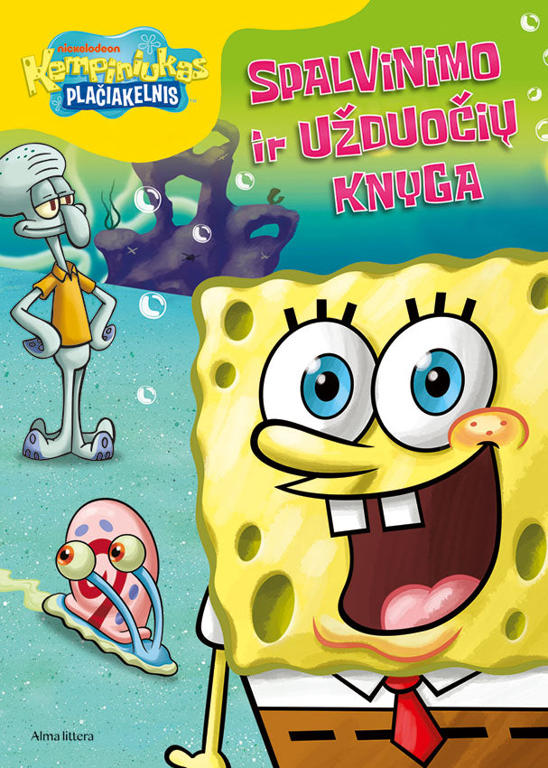 Kempiniukas Plačiakelnis. Spalvinimo ir užduočių knyga