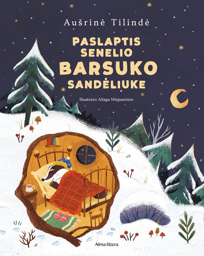 Paslaptis senelio barsuko sandėliuke