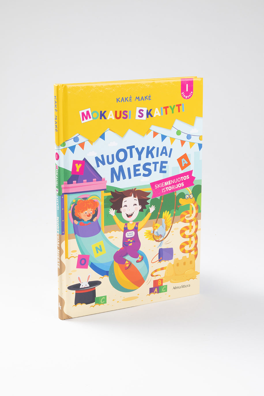 Kakė Makė. Mokausi skaityti. Nuotykiai mieste. Skiemenuotos istorijos