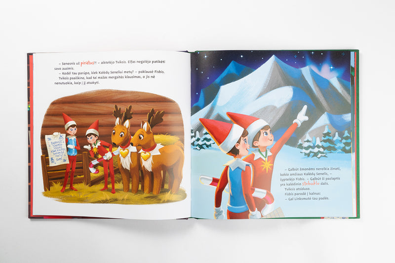 The Elf on the Shelf. Kiek Kalėdų seneliui metų?