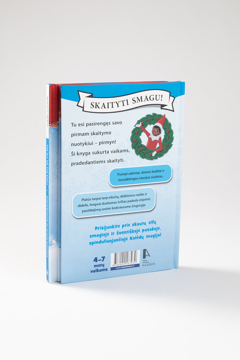 The Elf on the Shelf. Susipažinkime su elfais skautais. Skaityti smagu!