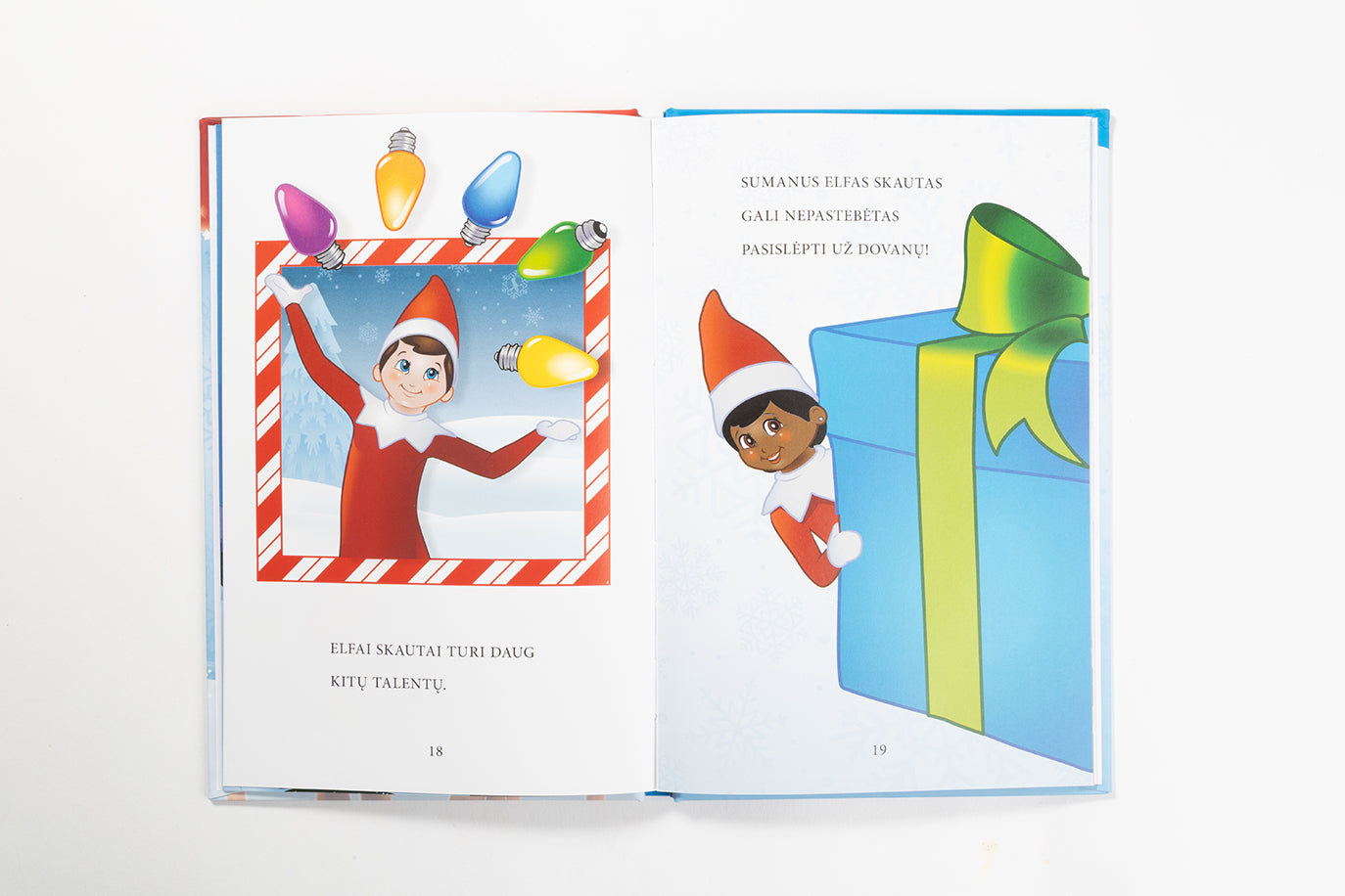 The Elf on the Shelf. Susipažinkime su elfais skautais. Skaityti smagu!