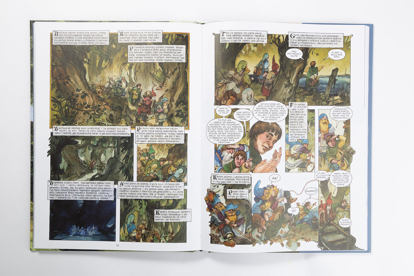 Hobitas. Grafinis romanas