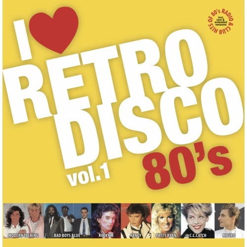 Various: I Love Retro Disco 80’s – Vol. 1 LP