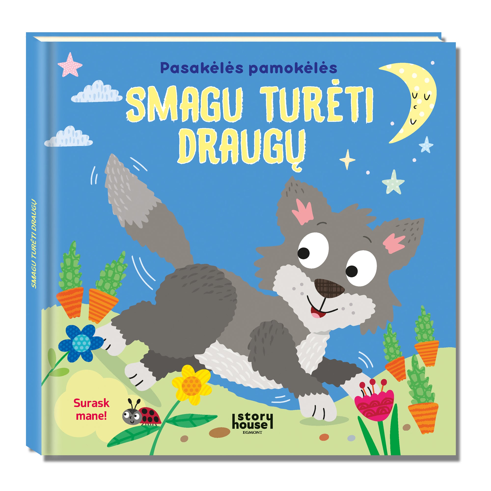 Smagu turėti draugų