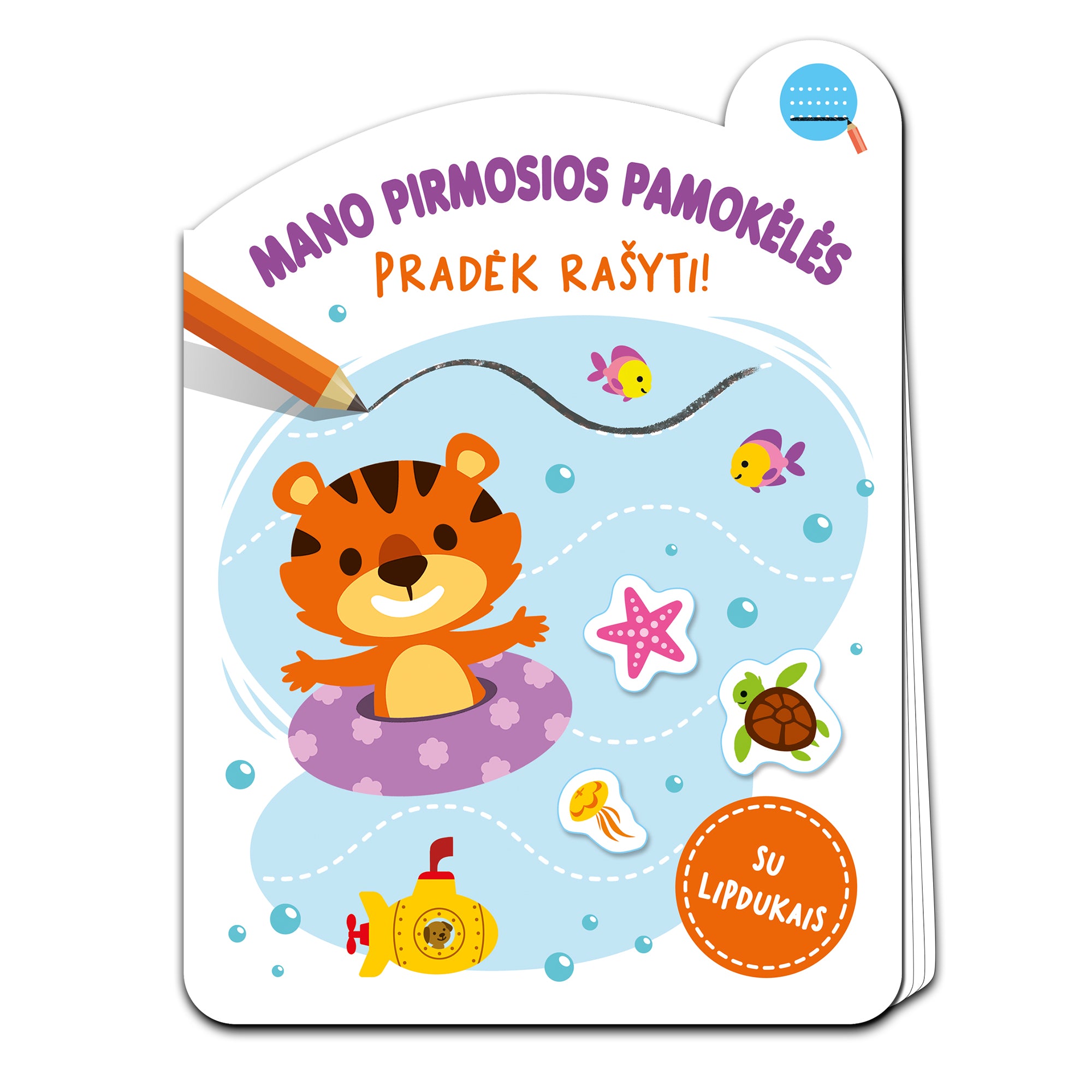 Mano pirmosios pamokėlės. Pradėk rašyti!